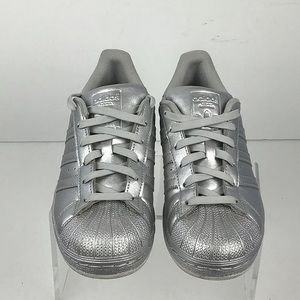 ADIDAS SÚPER STAR SILVER MONO SIZE 6 Mens
